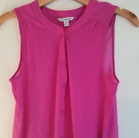 Sleeveless Sheer American Eagle Top - Picture 2 of 3